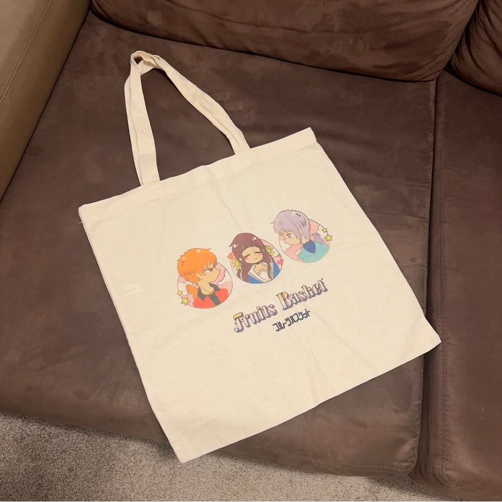 Fruits Basket cotton tote bag